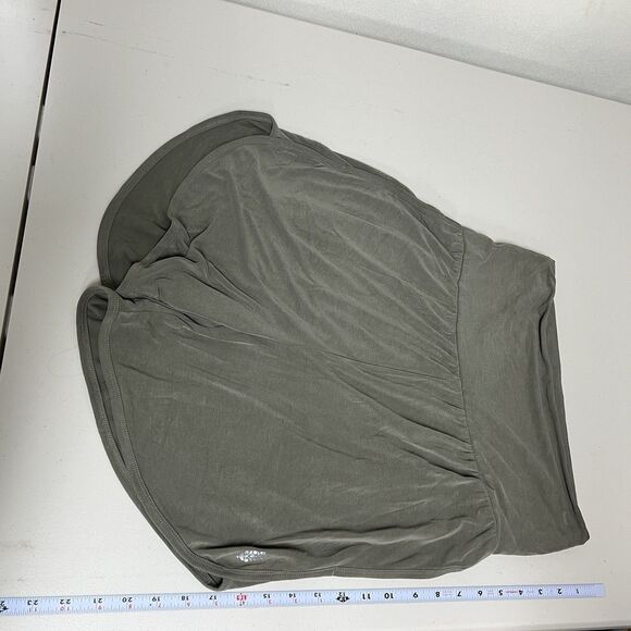 FP Movement Soft Stretch Shorts Size S Olive Green Yoga Lounge Athletic Casual - Picture 8 of 12